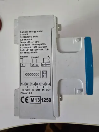 Contador Eléctrico trifasico Eltako DSZ12D-3x65A