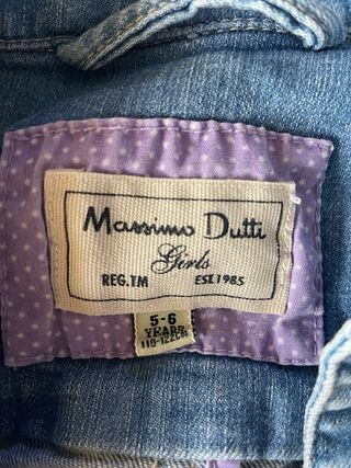 Cazadora vaquera Massimo Dutti 5-6 años
