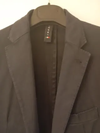 Giacca uomo blu taglia 48