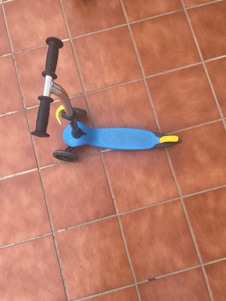 Patinete 3 Ruedas Infantil Azul