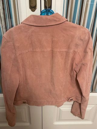 Chaqueta Stradivarius Ante Rosa Talla M