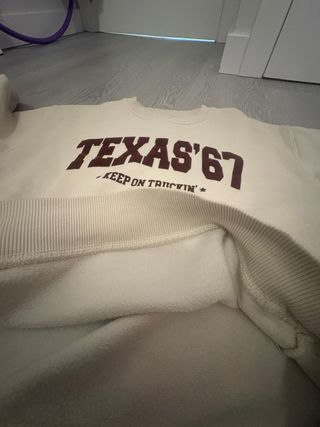 Sudadera Zara Texas '67 Niña talla 9/10 añod
