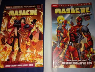 Cómics Marvel Venom, Deadpool, Lobezno, etc.