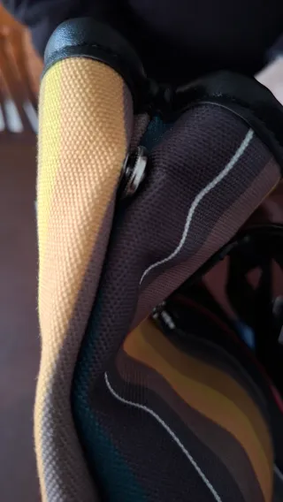 Zainetto Coveri World multicolore a righe