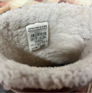 Botas de nieve para niño