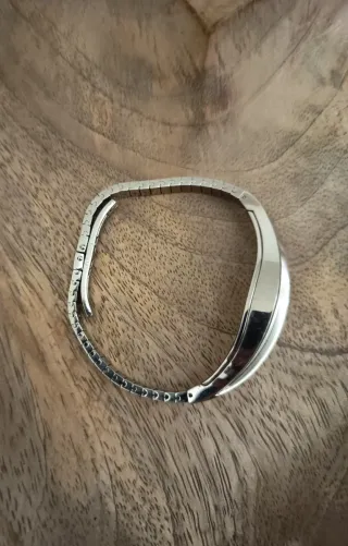 Reloj Calvin Klein Mujer Plata y Blanco