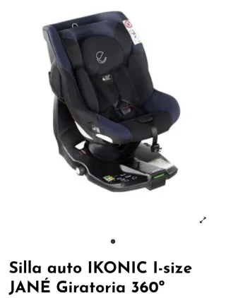 Seggiolino auto Jane Ikonik fino a 15 mesi girevole