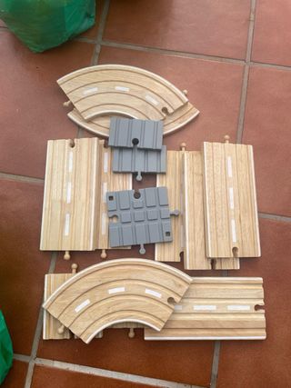 Autopista de juguete para niños