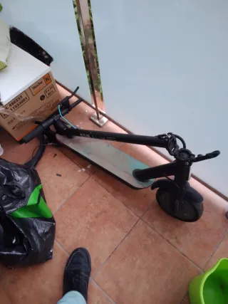 Patinete eléctrico para piezas