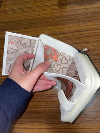 Monedero/Billetera blanco con tortuga