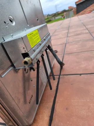 Cocina de gas 4 fuegos