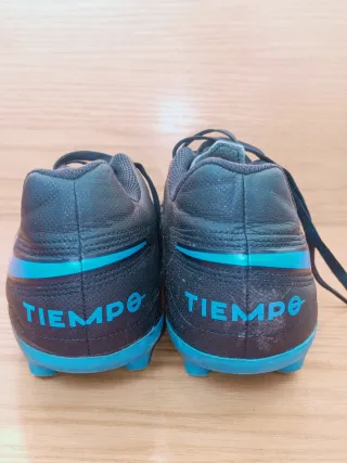 Zapatillas Fútbol Nike Talla 39 Negro/Turquesa