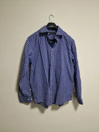 Camisa Pedro del Hierro Azul Rayas Talla XL