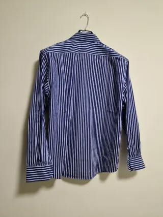 Camisa Pedro del Hierro Azul Rayas Talla XL