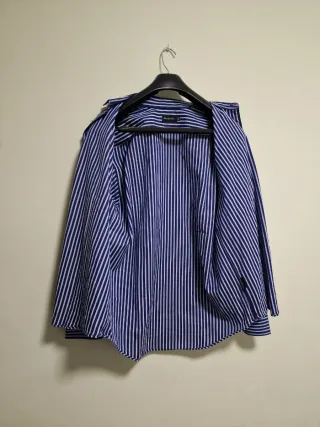 Camisa Pedro del Hierro Azul Rayas Talla XL