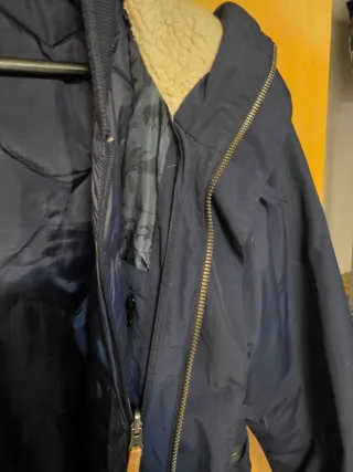 Parka Quiksilver Azul Marino Talla XL