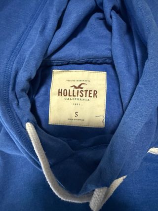 Sudadera Hollister Azul Talla S