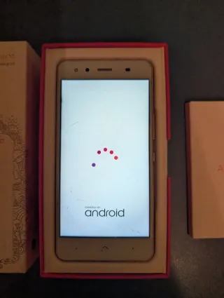 Móvil BQ Aquaris X5 Blanco y Rose Gold