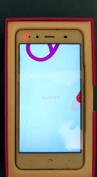 Móvil BQ Aquaris X5 Blanco y Rose Gold