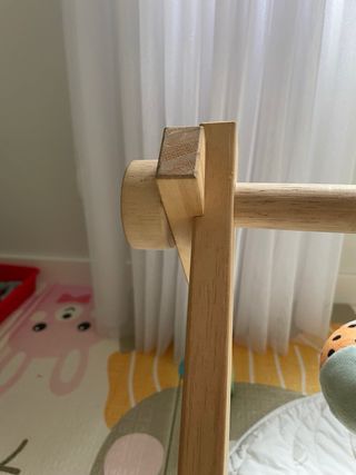 Gimnasio actividades de bebé de madera