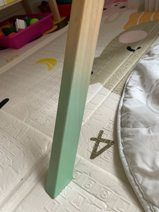 Gimnasio actividades de bebé de madera