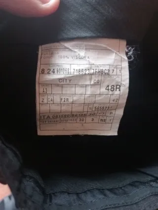 Pantalones negros Zegna City