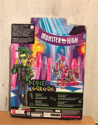 Monster High Deuce Gorgon Muñeco Nuevo