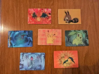 Carte Pokemon Lenticolari Kellogg's