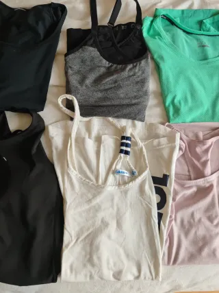 Conjunto 8 Camisetas de marca Deportivas Mujer Tal