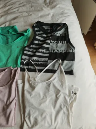 Conjunto 8 Camisetas de marca Deportivas Mujer Tal