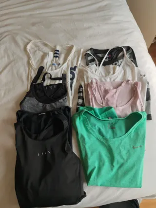 Conjunto 8 Camisetas de marca Deportivas Mujer Tal