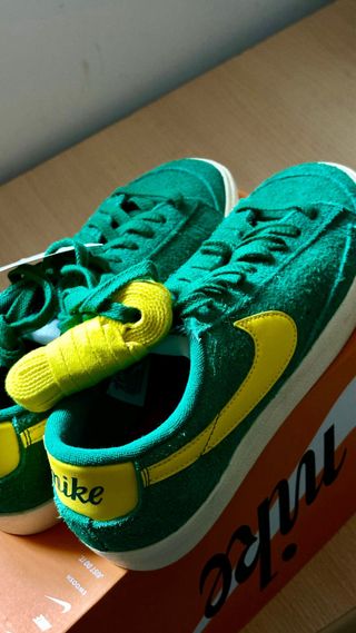 Nike Blazer Low 77 Verde/Amarillo 25 cm