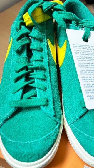 Nike Blazer Low 77 Verde/Amarillo 25 cm