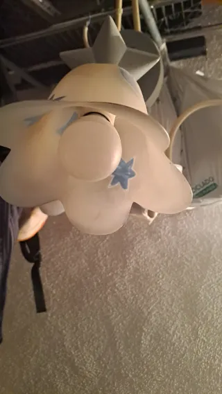 Lámpara infantil luna y estrellas