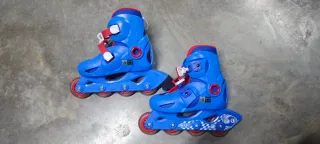 Patines en línea y protecciones