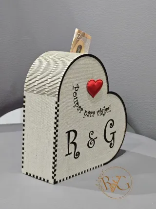 Mealheiro Coração Dia dos Namorados