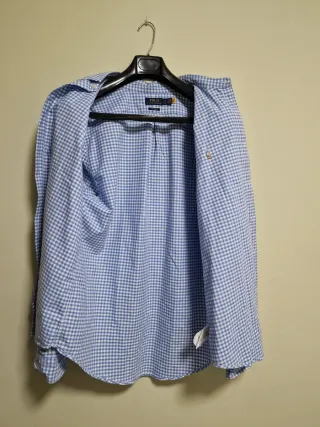 Camisa Ralph Lauren XL a cuadros azul