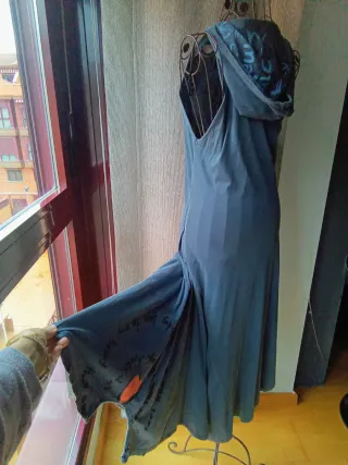 VESTIDO LARGO ALGODÓN Yk2 ESTILO HIPPIE