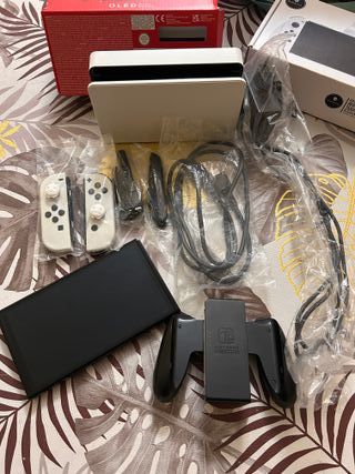 Nintendo Switch OLED Blanca