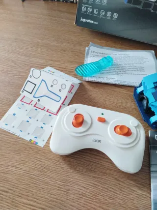 Coche teledirigido  lego CaDA Blue Race Car