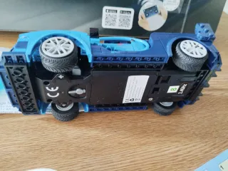 Coche teledirigido  lego CaDA Blue Race Car