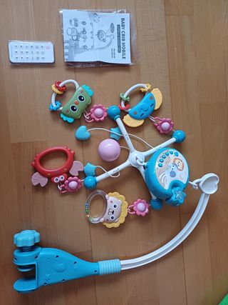 Musical para cuna bebe con luces