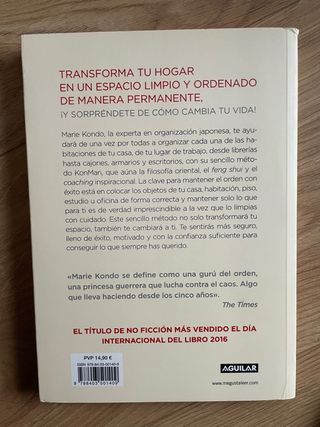 La magia del orden, de Marie Kondo