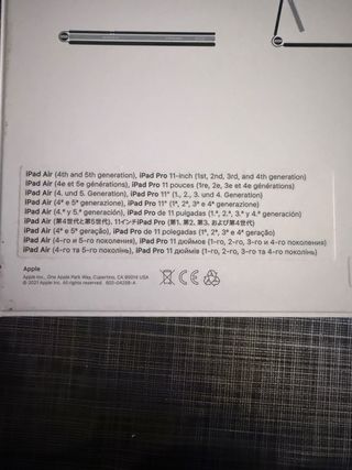 Magic Keyboard Español 11 Space Gray