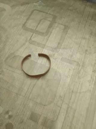 Pulsera de acero color rosa