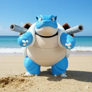 Figura Pokémon Blastoise 3D