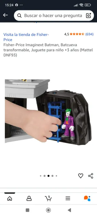 Batcueva Batman Juguete