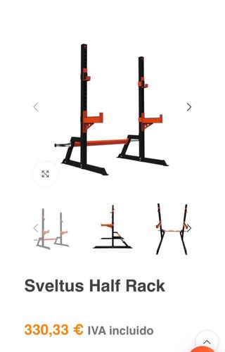Rack de entrenamiento