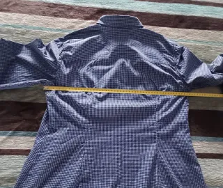 Camisa cuadros Massimo Dutti azul