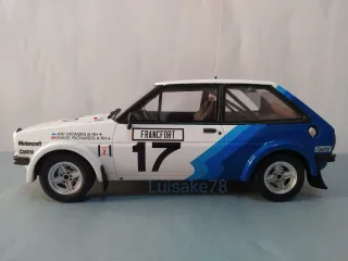 Maqueta Ford Fiesta Rally 1:18 Otto